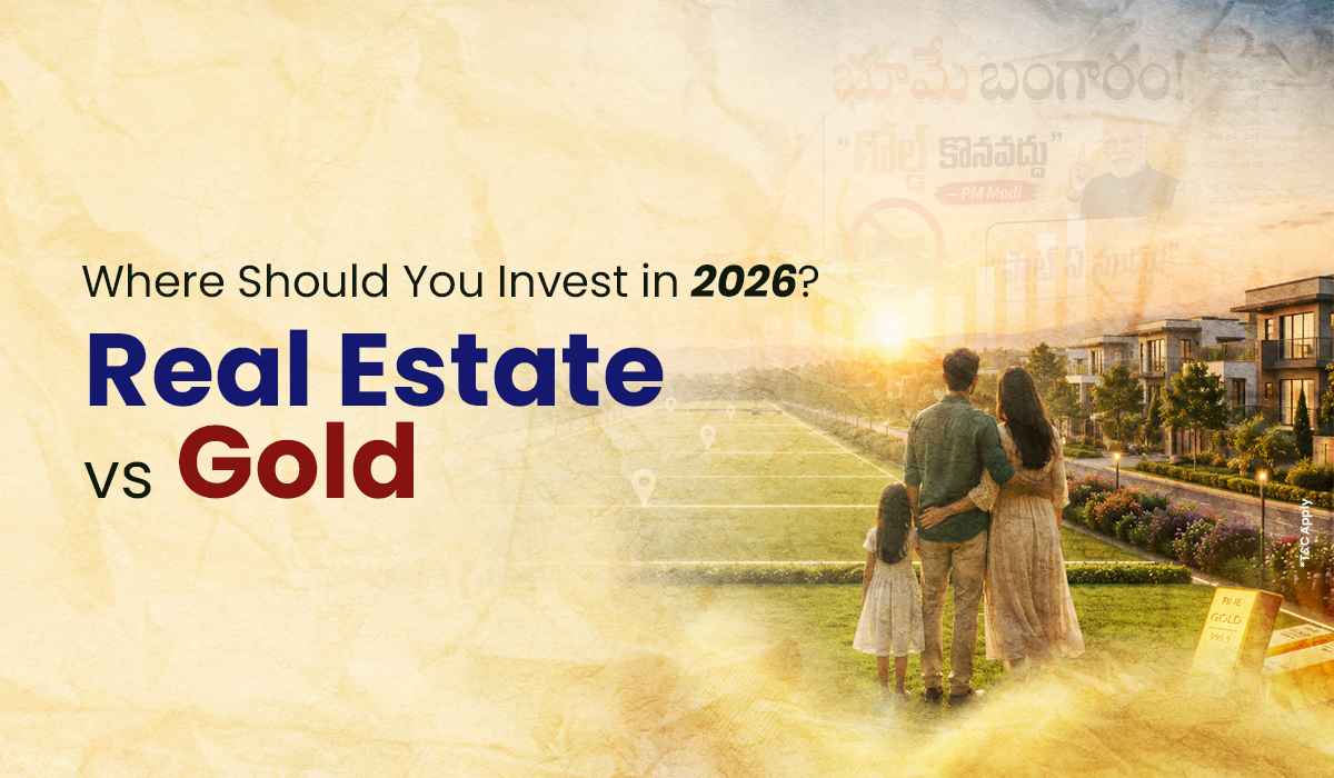 Real Estate vs Gold – Where Should You Invest in 2026?